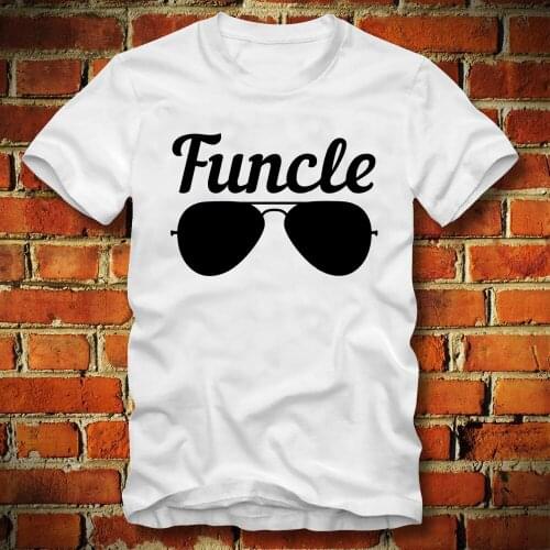 100% Cotton Funcle shirt Uncle Gifts Funcle Definition Uncle Tshirt Funny Cooler Uncle shirt