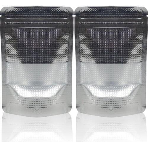 1000Pcs/Lot DHL Gold .silver Stand Up Aluminum Foil Lines With Clear Window Zipper Top Pack Bag Coffee Storage Valve Package Bag