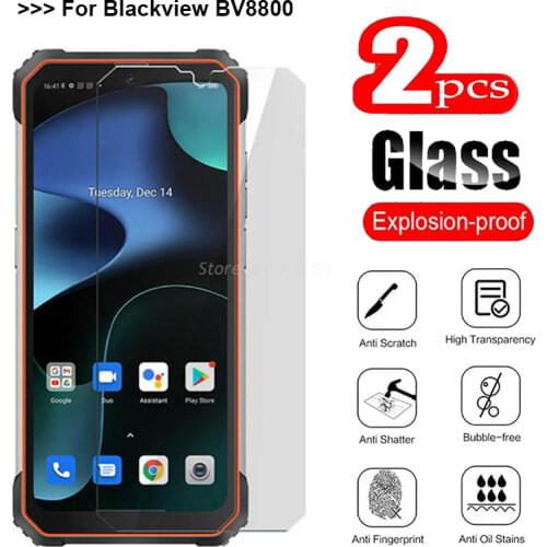 2PCS Tempered Glass Oukitel WP1 Screen Protector Phone Films Explosion Proof Tempered Glass Screen Protector Oukitel WP1