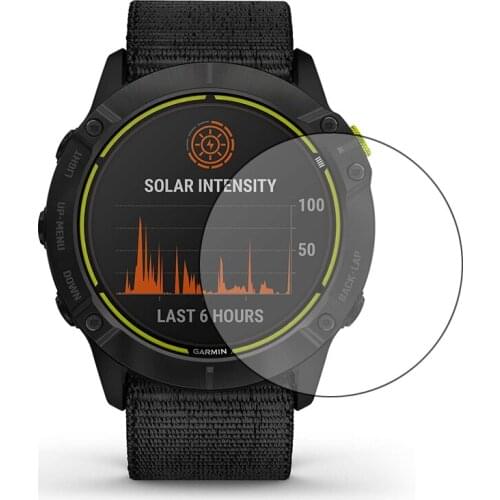 Clear LCD 2pcs PET + 1pc Tempered Glass Screen Protector for Garmin Enduro Shield Film Smartwatch Accessories
