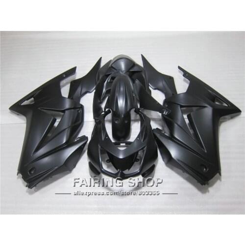 250r 2008 Black fairings For Kawasaki Ninja 2009 2010 2011 2012 2014 /High quality Fairing kit / 08 09 10 14 S34