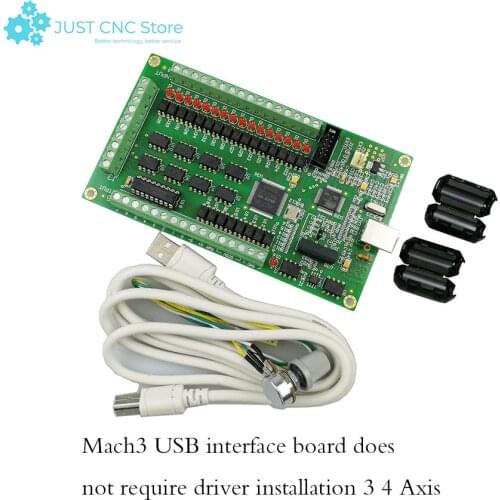 3 4 Axis Mach3 Usb Board Do Not Install Drive Engraving Machine Interface (akz250)hand Wheel Control Card stepper driver for