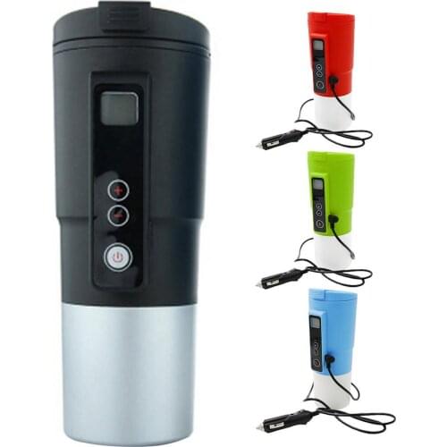 Car Heating Cup Temperature Control Travel Coffee Electric Mug Smart Temperature Control For Brewing Various Drinks 90 Degrees