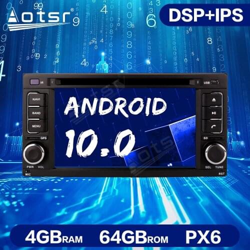 Android 10.0 4G+64GB Car Multimedia Audio For Subaru Forester Impreza 2008-2013 Car GPS Navigation Auto Stereo Head Unit Radio