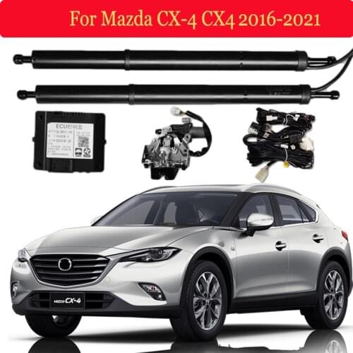 Car Electric Tail Gate Lift Special For Mazda CX-4 CX4 (2016+)Auto Rear Door Control Tailgate Automatic Trunk Opener Foot Sensor