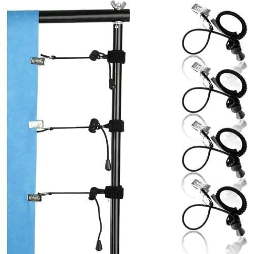 Photography Backdrop Side Clip For Photo Studio Video Springside Clamps Fixed Backdrop Shooting Screen Clip For Background Stand