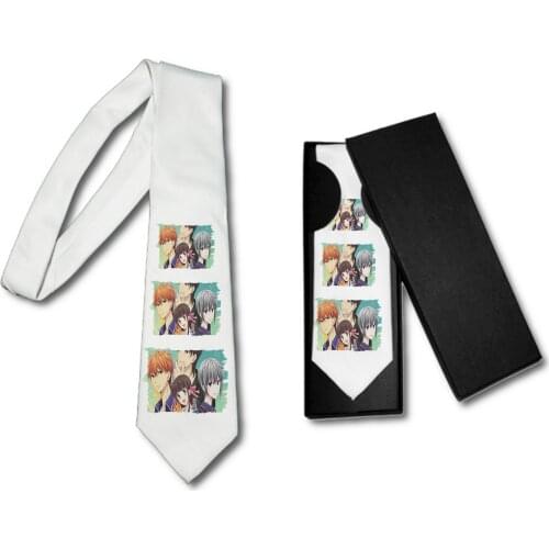ELEGANT TIE FRUITS BASKET CHARACTERS soft polyester
