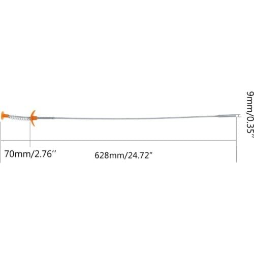 Flexible Long Reach Claw Pick Up Narrow Bend Curve Grabber Tool Spring Grip 60cm A0KF