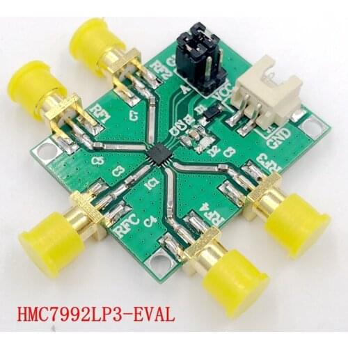 HMC7992 Non-Reflective 0.1 GHz to 6.0 GHz Single-Pole Four-Throw (SP4T) Silicon
