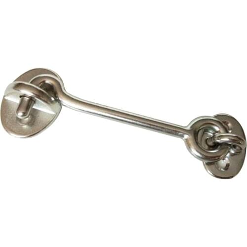 Cabin Hook and Eye Latch Lock Shed Gate Door Catch Holder for Garage Marine Boat