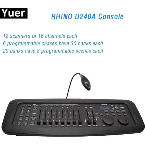 NEW 192 Channels Stage lighting DMX Controller DMX 512 LED Par Moving Head Light Laser Light DJ Disco Lighting Control Device