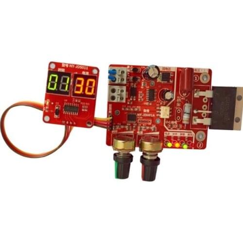 NY-D01 100A 40A Spot welding time and current controller control panel timing current with digital display upgrade 100A
