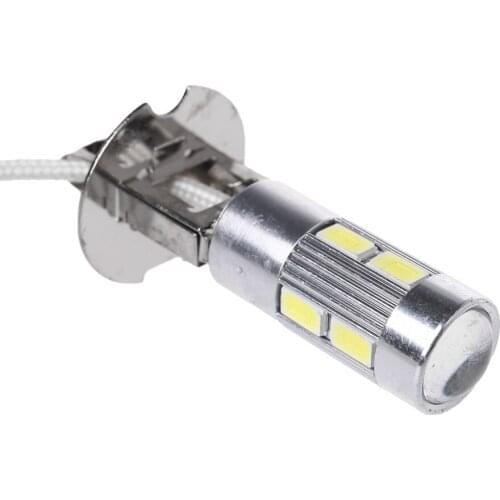 Direct Selling Led H3 H1 10smd 10led5630 Bright LED Driving Lamp Fog Bulb Decoding Fog Lamp Car Accessories