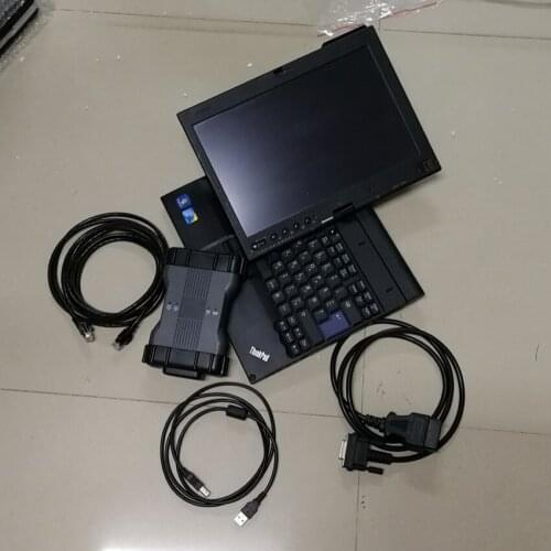 Top mb star c6 vci diagnose scanner with software hdd 320gb laptop x200t C6 CAN DOIP Protocol Diagnostic Tool full set