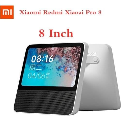 Xiaomi Redmi Xiaoai 8/Pro Bluetooth AI Touch Screen Speaker 8Inch Alarm Clock 4700mAh WiFi Connection Video Call Smart Speaker