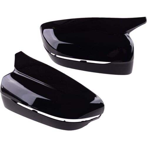 51167422720 51167422719 2Pcs/Set Car Side Wing Rearview Mirror Covers Caps Fit For BMW 3 6 7 8 Series G20 G21 G30 G31 G38 LHD