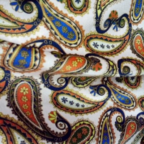 Dress Satin Crepe Satin Fabric Sewing Craft Material Polyester Silky Pajamas Fabric Craft Dress Cloth Material