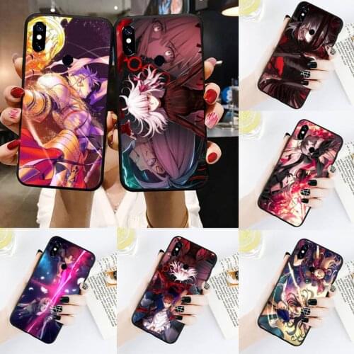 Fate Series Grand anime Girl Phone Case For Xiaomi Redmi note 7 8 9 t max3 s 10 pro lite funda funda coque shell