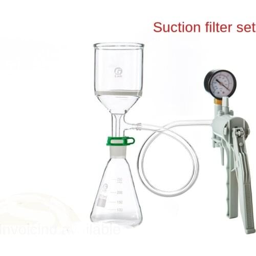Filter Device Filter Bottle Filter Funnel Set With Manual Vacuum Pump 250ml/500ml/1000ml