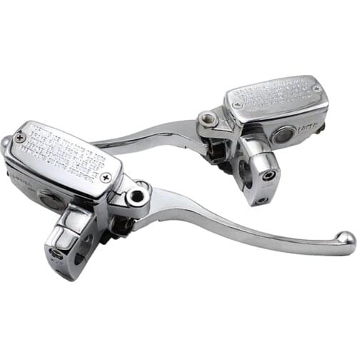 Clutch Lever Master Cylinder 1 "25mm Chrome Motorcycle Brake For Honda CB400F / CB400SF / CB400 / CB500 / CBF500 / CBF600 / NC70