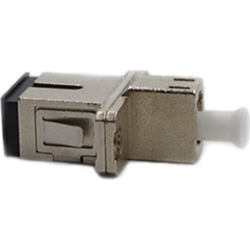 Jyttek LC-SC Female to Female Simplex Adapter SM Fiber Optic Hybrid Optical Adapter