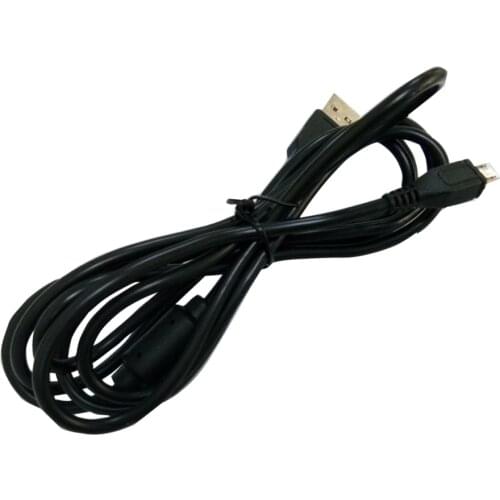 1.8 M black usb Charging Data Cable With magnetic ring usb micro line For PS4 Controller for PS4 host and handle