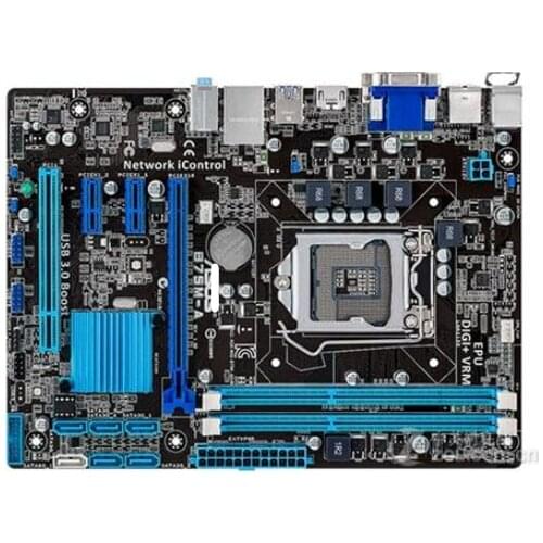 For ASUS B75M-A desktop motherboard LGA1155 DDR3 for I3 I5 I7 22/32nm cpu 16GB USB3.0 B75 used mainboard PC boards