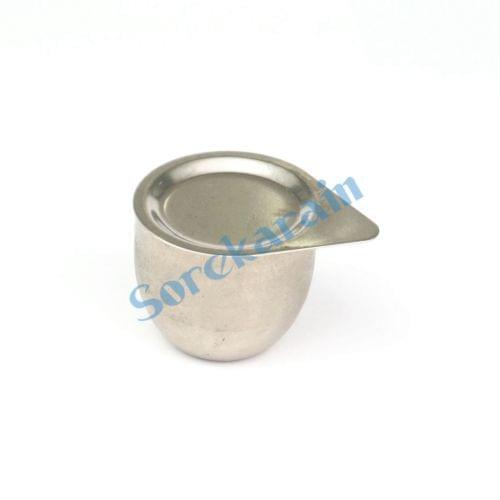 30ml 39x40mm Mouth Diam x Height Lab Nickel Crucible With Lid Thermostability