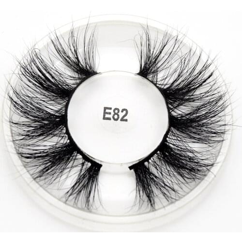Visofree Mink Eyelashes 25mm Lashes Fluffy Solf Fake Lashes 3D Makeup Big Volume Crisscross Reusable False Eyelash Beauty Lashes