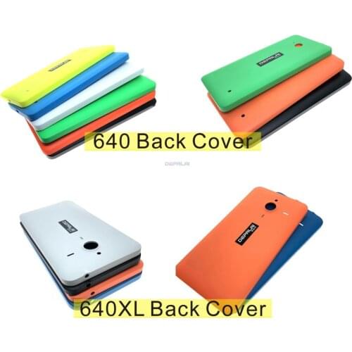 New Battery Back Cover Housing Case For Nokia Asha 640 640XL For Microsof lumia With Power Volume Buttons Repair parts