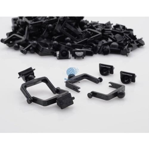 Dental Lab 100Pcs Plastic Disposable Articulator Ceramco Articulator Black