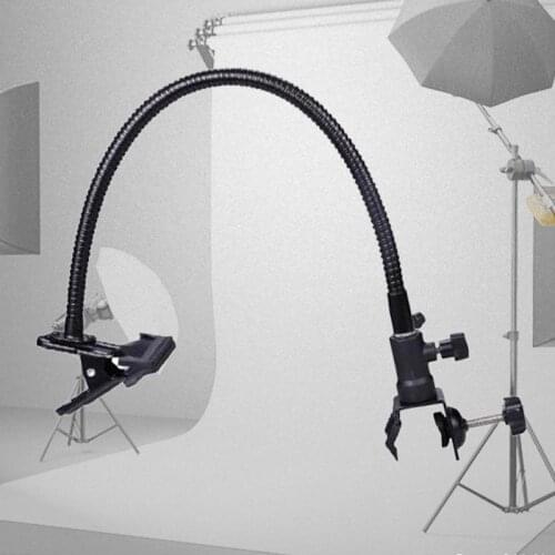 Photo Studio Light Stand Background Holder C Clamp Clip Flex Arm Reflector Light Stand Camera Photo Studio Accessories