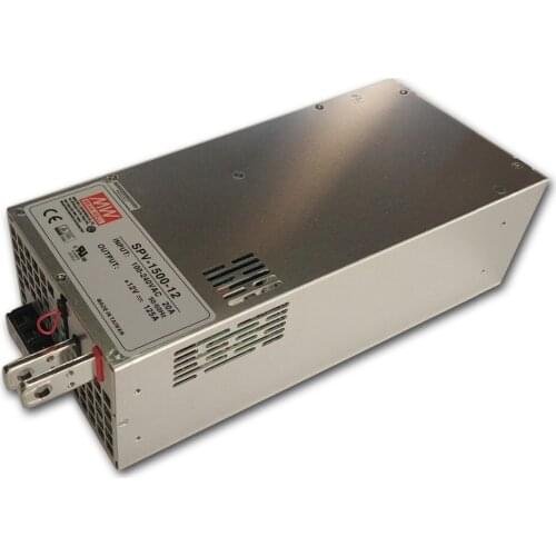Meanwell SPV-1500-12 SPV-1500-12 SPV-1500-48 12V 24V 48V 1500W PFC function output voltage programmable Switching Power Supply