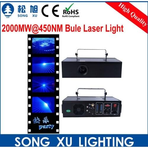 2000MW@450NM Bule Laser Light/SX-2000B
