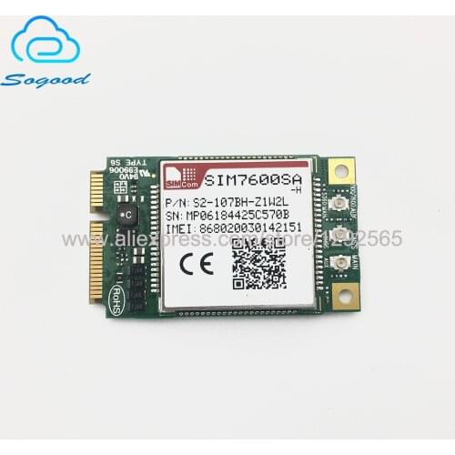 5pcs SIM7600SA-H SIMCOM Mpcie LTE Cat4 Module LTE-FDD for Brazil Argentina Chile Peru Colombia 100% New&Original no fake SIMCOM