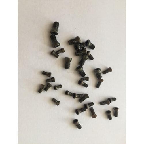 50pcs/set hard CNC screw 2.5*6 3*8 3.5*12 4*8.5 4.5*15 5*12