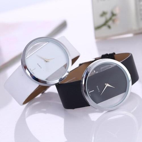 Lady watches Top Leather Luxury Fashion Quartz Watch for women Antique Stylish Round Dress Female clock Gift Relogio Feminino