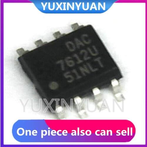 DAC7612U DAC7612 SOP8 Dual, 12-Bit Serial Input DIGITAL-TO-ANALOG CONVERTER 10PCS/LOT