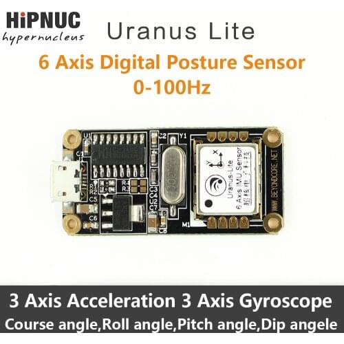 E&M 9 Axis 500hz Posture Sensor AHRS USB Surrent Gyro Module Tracking System VR Robot Motion Capture Pressure Raspberry Pi 3