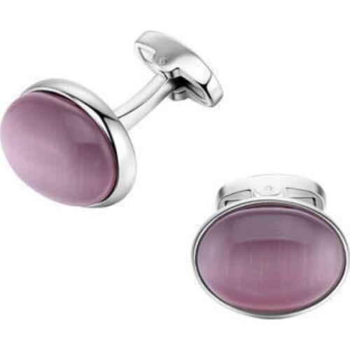 French Cufflinks Mens Wedding Banquet Business Cocktail Party Suit Shirt Buttons High-end Jewelry Natural Stone Cufflink Gifts