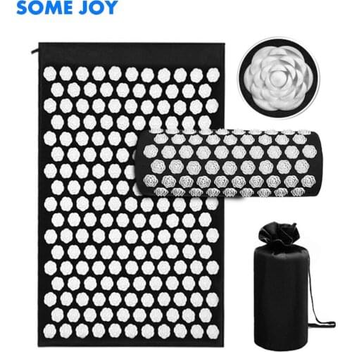 Massager Cushion Massage Acupressure Relieve Stress Back Body Pain Spike Mat Acupuncture Meditation Pad Yoga Mat Exercise Mat