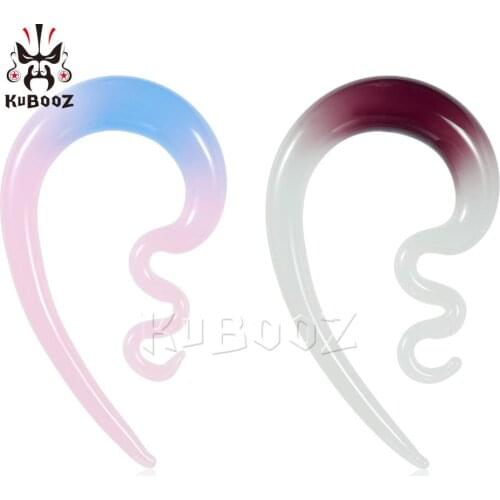 Fashion Ear Shape Piercing Tunnels Ear Expanders Flesh Stretchers Jewelry Body Gift For Women Pendant Earrings Pair Selling