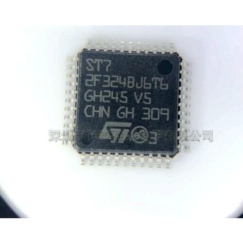 Xinyuan 1pcs ST72F324BJ6T6 ST72F324 72F324 QFP44 IC MCU 8BIT 32KB FLASH 44LQFP