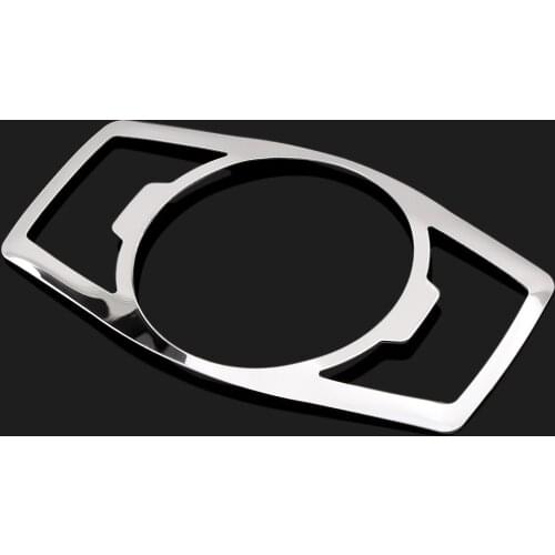 Stainless Steel Headlight Switch Sequins Cover Trim Stickers For Ford Focus 3 4 MK3 Kuga Escape Mustang Everest