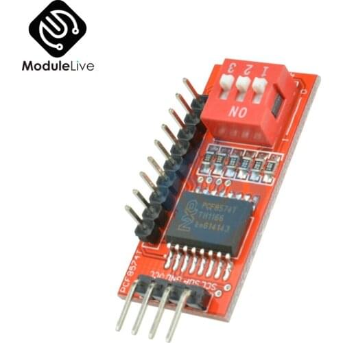 PCF8574 PCF8574T I/O For I2C IIC Port Interface Support Cascading Extended Module For Arduino Expansion Board High Low Level Diy