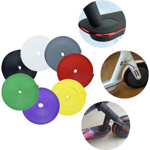 Electric Scooter Anti-collision Protection Strip For Xiaomi Mijia M365 Skateboard Body Bumper Scratchproof Scratch Proof Strips