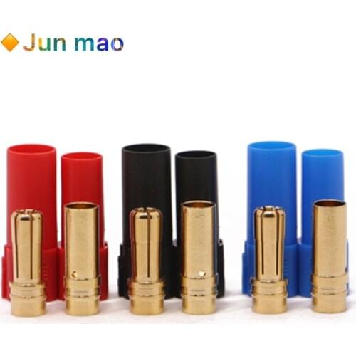 1 set XT150 6mm Bullet Connector Adapter Plug Set Male Female 130 High Rated Amps for RC LiPo Battery