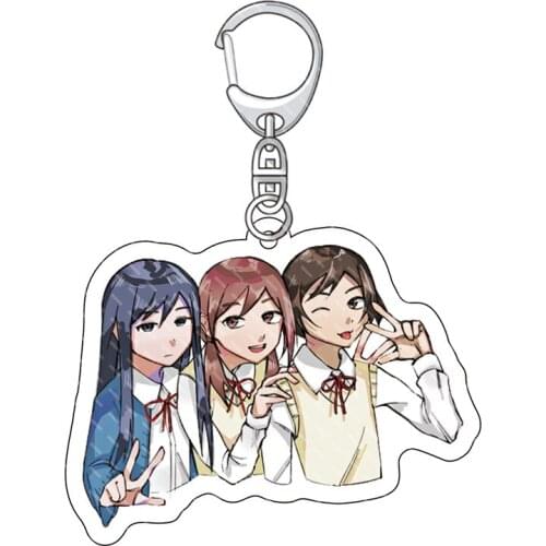 Tanaka-kun is Always Listless Tanaka Nozomu Acrylic Pendant Figure Keychain Keyring Collection Model Toy Gifts