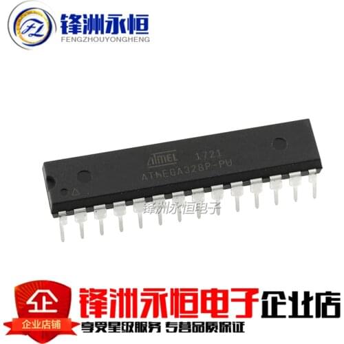 5pcs 100% New ATMEGA328P-PU ATMEGA328 ATMEGA328P ATMEGA328P P U DIP-28 Chipset