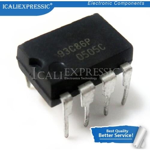 10PCS M93C86-WBN6P IC EEPROM 16KBIT 2MHZ 8DIP M93C86-WBN 93C86 M93C86 93C86 M93C86 93C86 CSI93C86P In Stock
